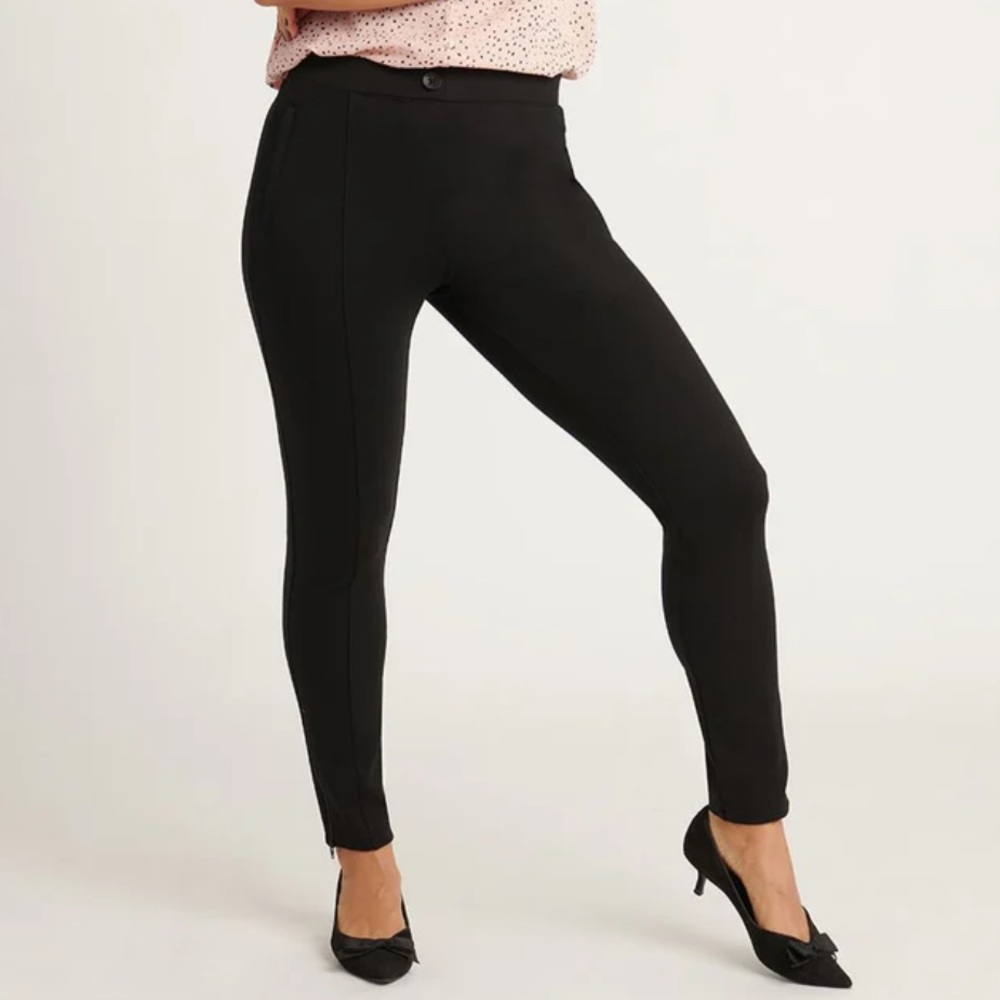 Betabrand Pencil Dress Pants Yoga Pants Skinny Leg